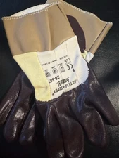 Ansell 28-507 Cut Resistant Coated Gloves, A2 Cut Level L, 2 Pr