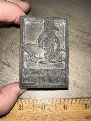 Printing Block   The Way We Help   Unknown Image, Penguin??