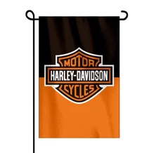 Harley Davidson Garden Flag Double Sided 12x18 Yard Hanging Flag