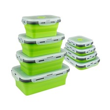 Guyuyii Collapsible Food Storage Containers - 4-Pack Silicone Food ... Fast Ship