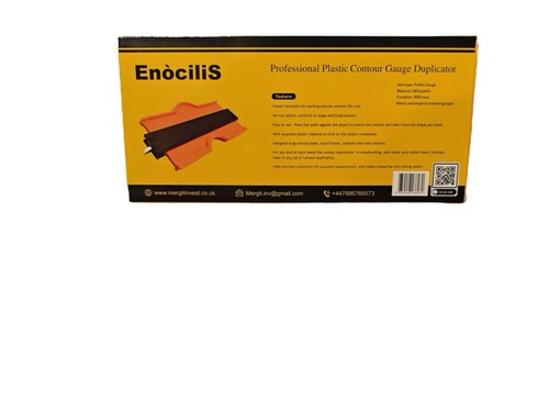 10' contour gauge profile ruler duplicator shape flooring tile tool with lock - Picture 4 of 6