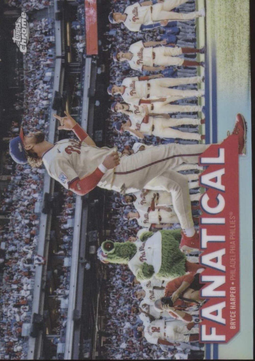 Bryce Harper 2025 Topps Chrome Fanatical Refractor #FAN-15