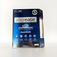 BRAND NEW. King Maximum Bed Bug and Allergy Mattress Protector White - AllerEase