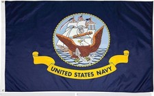 United States Navy Flag USN Emblem Banner US Military Pennant New 3x5 LICENSED