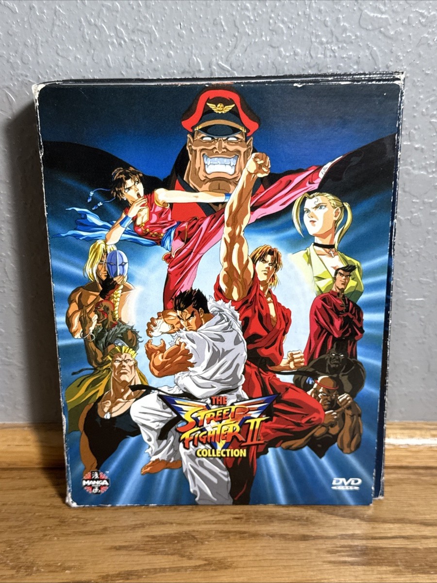 Street Fighter II V: The Collection [DVD] With Poster/Insert | eBay