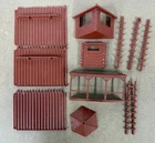 Vintage Marx Fort Apache Playset Accessories