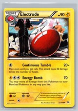 Electrode 22/108 XY Roaring Skies Pokemon Card Electric Type Stage 1 Energy TCG