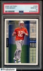 2000 Victory #326 Tom Brady New England Patriots RC Rookie PSA 10 GEM MINT