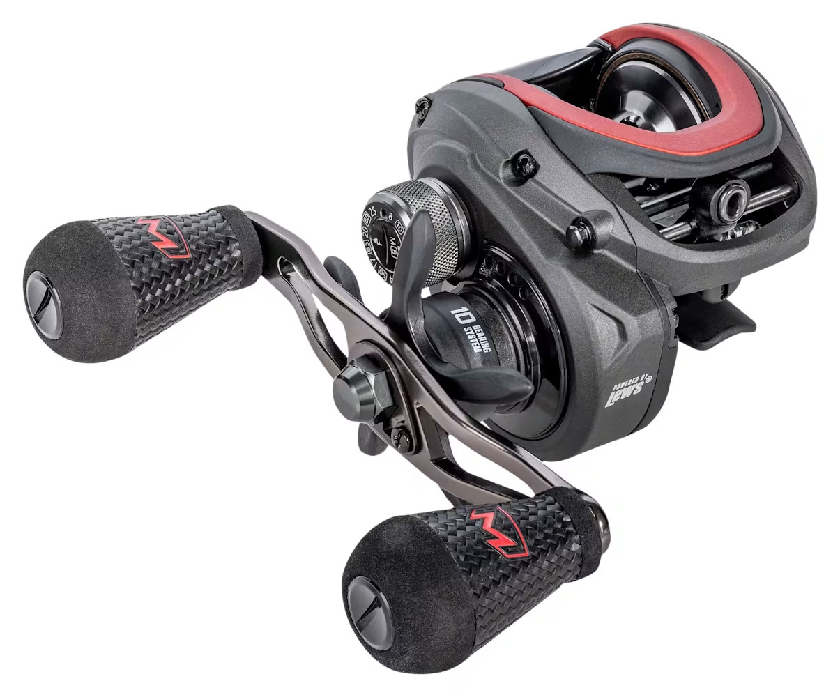 New Lew's Mach Jacked Baitcast Reel 7.5:1 Gear Ratio MJ1SH 10 Bearing Bass MJ1SH