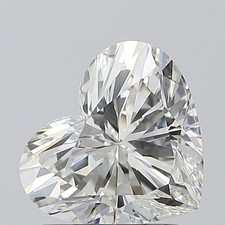 1.20 Carat Cert. GIA Heart Cut Natural Mined Diamond Loose I color SI1 clarity 3464.25 per carat