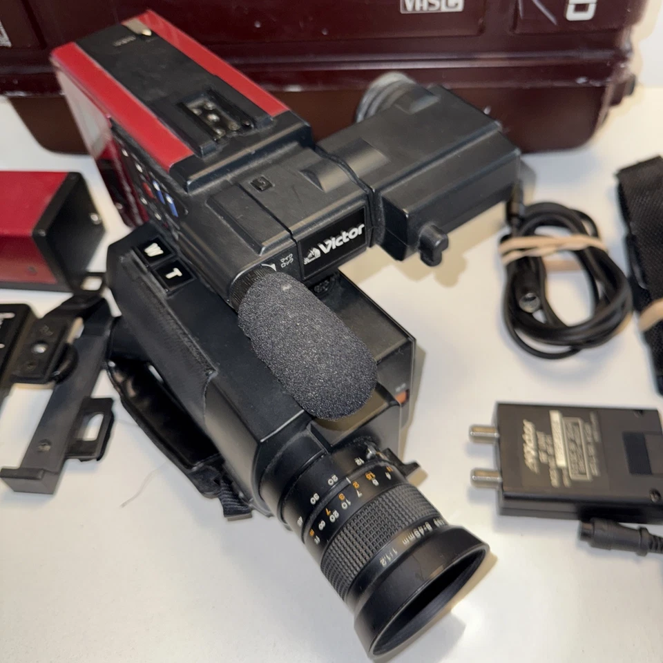 Rare [AS-IS in Box] Vintage Victor JVC Video GR-C1 Back to the Future From JAPAN - Image 3 of 4