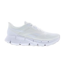 Reebok Zig Dynamica 5 Mens White Mesh Lace Up Lifestyle Sneakers Shoes