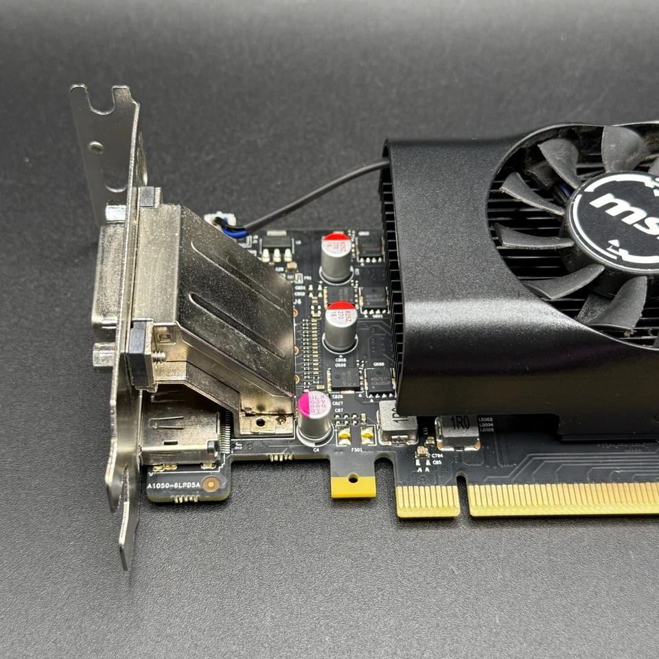 MSI GeForce GTX 1050 Ti 4GT LP GDDR5 Graphics Card Low Profile Tested Working - Image 4 of 4