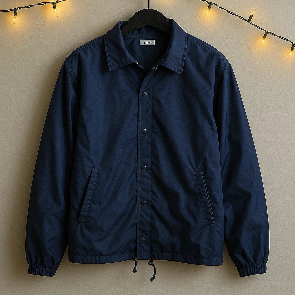 Wind Breaker Blue Water Resistant Jacket M