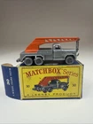 Lesney Matchbox Series No 30b Magirus-Deutz Crane Truck Plastic Grey Wheel D Box