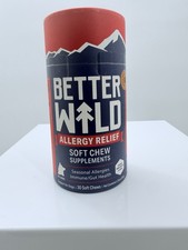 Dog Allergy Chews Salmon Oil Probiotics Skin Itch Relief 30ct