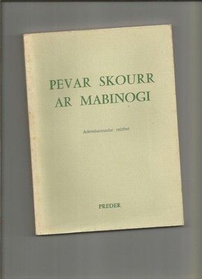 Pevar Skourrar Mabinogi adembannadur reizhet Fañch Elies Abeozen Preder 1980