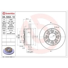 2x Bremsscheibe hinten für Iveco Daily 2 3 4 5 6 | 26232178