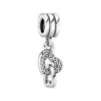 Pandora Moments Charm Verschlungene Herzen 791242CZ
