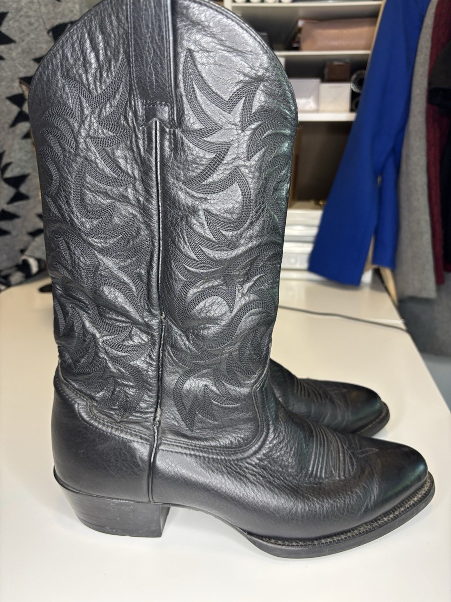 Ariat Boots Mens EE Heritage R Toe Western Cowboy Black 34770 Shoes