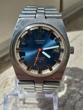 Tissot PR516 GL blue dial, genuine bracelet automatic watch,serviced