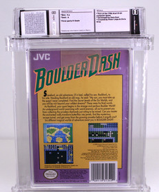 Boulder Dash Nintendo NES Nuevo 1990 Sellado de F&aacute;brica WATA PSA Calificado 9.4 A