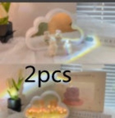 Tulip Night Lamp DIY Material Cloud Tulips Night Lamp Decorative Mirrors Photo F