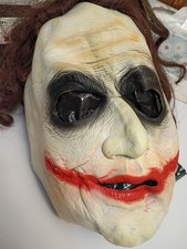 Heath Ledger Joker Mask Rubies Costumes 2008