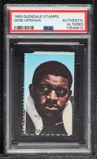 1969 Glendale Pro Football Stars Stamps Gene Upshaw PSA Authentic Altered 7t6