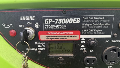 #ad Smarter Tools 6500 7500 Watt Dual Fuel Generator with Electric Start and Batte $300.00