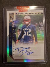 2018 Donruss Elite Football #RA-DD Duke Dawson Rookie Auto 007/199