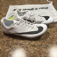 Nike Zoom Rival Sprint White Black Bright Spruce Mens 8.5 Women’s 10 FZ9663-102