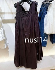 ZARA NEW WOMAN STRAPPY FLORAL LACE EMBROIDERY DRESS BROWN XS-XL 5770/227/700