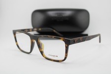NEW COACH HC 6263U 5120 MATTE BROWN GOLD AUTHENTIC EYEGLASSES 57-18