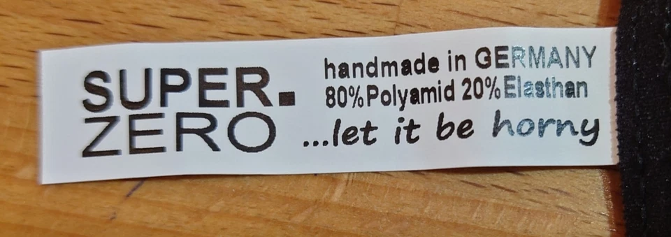 Super Thong 3D men String Tanga mosquito schwarz Gr.XL Neuware mit Etikett - Bild 3 von 3