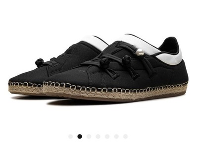 adidas X Clot by Edison Chen Qi Flow Core Black White US 6 Men US 7 Women NIB