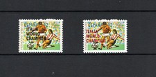 S7881 Indonesien 1982 Fußball World Cup Überdruckt 2v. MNH