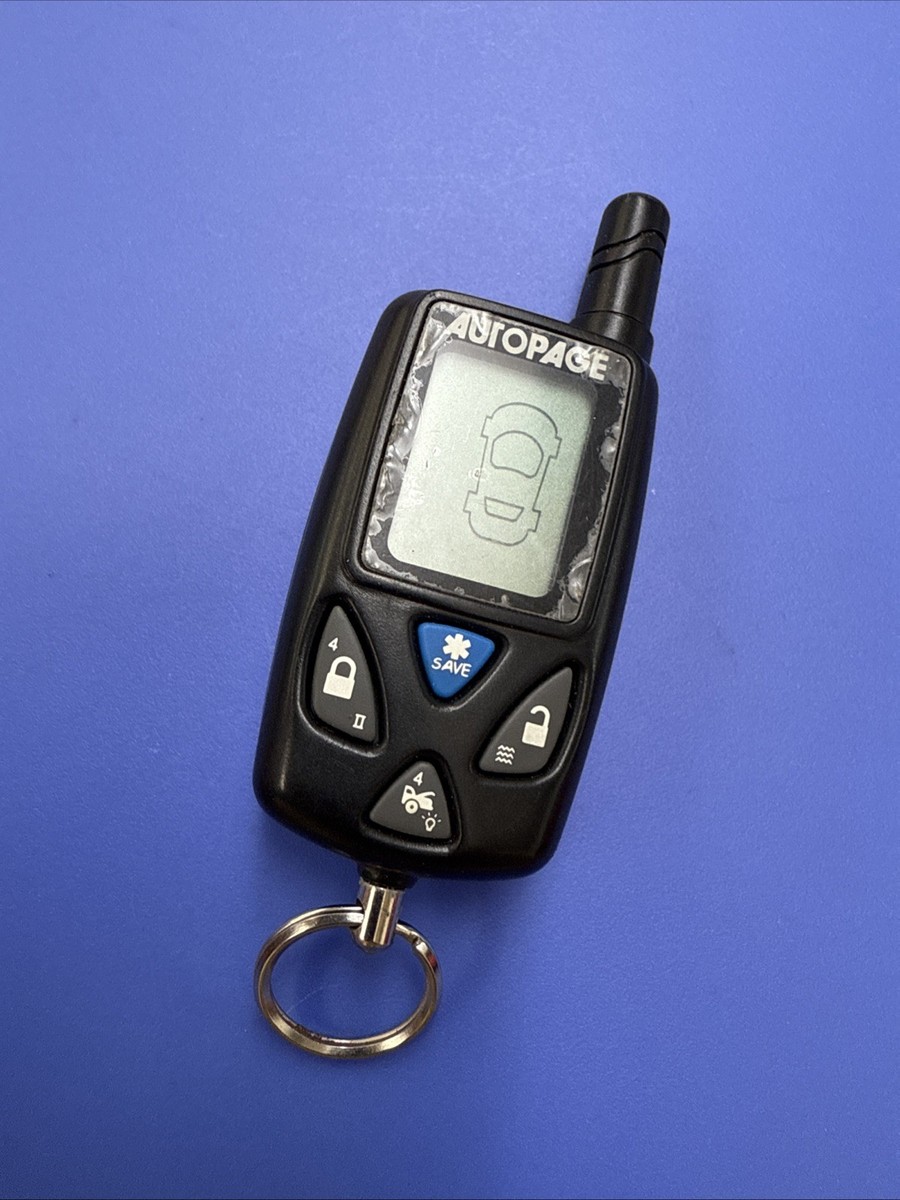 RC4 　『FOB FACTORY』　7121726E1 NEW AUTOPAGE 2-WAY XT42-LCD REMOTE START ALARM TRANSMITTER LCD FOB