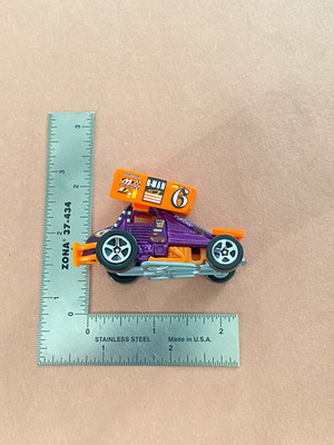 Hot Wheels 1996 Slideout R-Man Racing Riehlman Team #6 Drifting Drift
