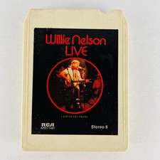 Willie Nelson Live 8-Track Tape APS1-1487