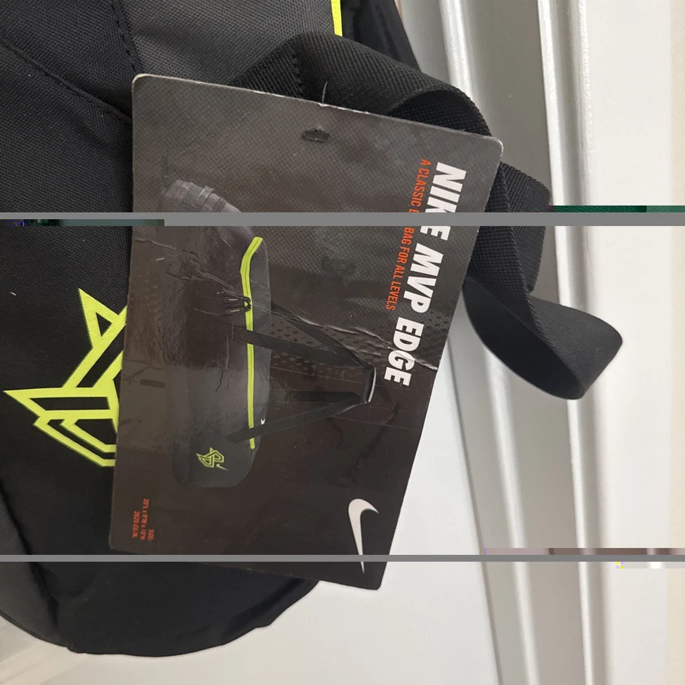 Bolso de Bate de Béisbol Softbol Nike MVP Edge Negro/Verde Neón Nuevo con Etiquetas Foto 4 de 4