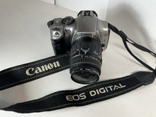 Canon EOS Digital Rebel DS6041 Silver, Bag  Quantaray 28-90mm Lens  READ