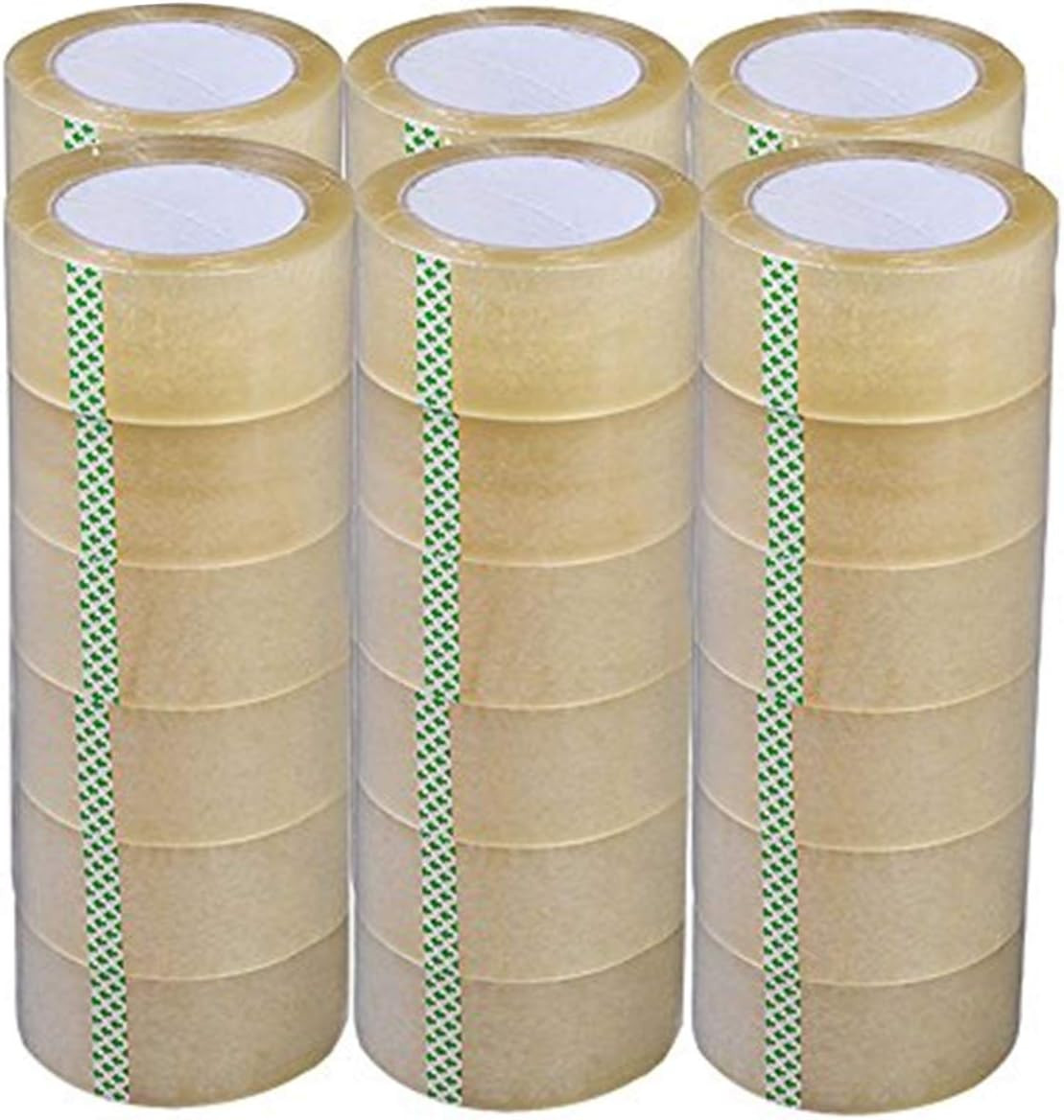 36 Rolls 1.88" X 60 Yards (2.7Mil) Clear Packing Shipping Storage Box Sealing Pa