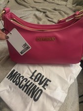 Hot Pink Love Moschino Shoulder Bag