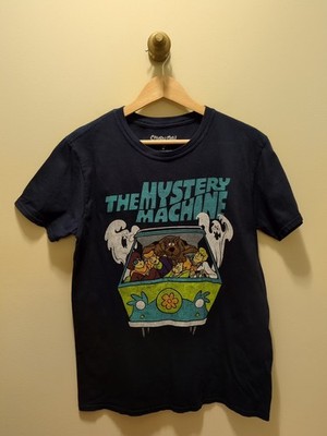Scooby Doo Blue Short Sleeve Size Medium 100% Cotton T-shirt