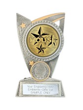 School House Stars (TR20) 125mm Resin Trophy Engraved Free