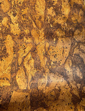 1970s Vintage MAYFAIR Wallpaper 1 Roll Brown Embossed