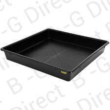 B-G Fluid/Oil/Fuel Drip Drain Spill Tray Pan 75 litre capacity 80cm x 80cm x12cm
