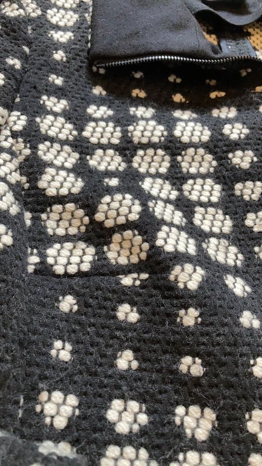 Куртка из шерстяной смеси ARKIS Punto черная/белая - Изображение 2 из 4