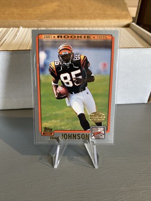 2001 Topps RC #340 Chad Ocho Cinco Johnson - Cincinnati Bengals - RC - Rookie